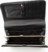 Portafoglio Donna Gattinoni Bines7798wwi00 Nero Lucido Con Chiusura a Patta E Due Scomparti Portafoglio Elegante 19x10 Cm Moda/Donna/Accessori/Portafogli e porta documenti/Portafogli Starbag - Gaeta, Commerciovirtuoso.it