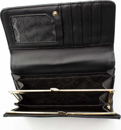 Portafoglio Donna Gattinoni Bines7798wwi00 Nero Lucido Con Chiusura a Patta E Due Scomparti Portafoglio Elegante 19x10 Cm Moda/Donna/Accessori/Portafogli e porta documenti/Portafogli Starbag - Gaeta, Commerciovirtuoso.it