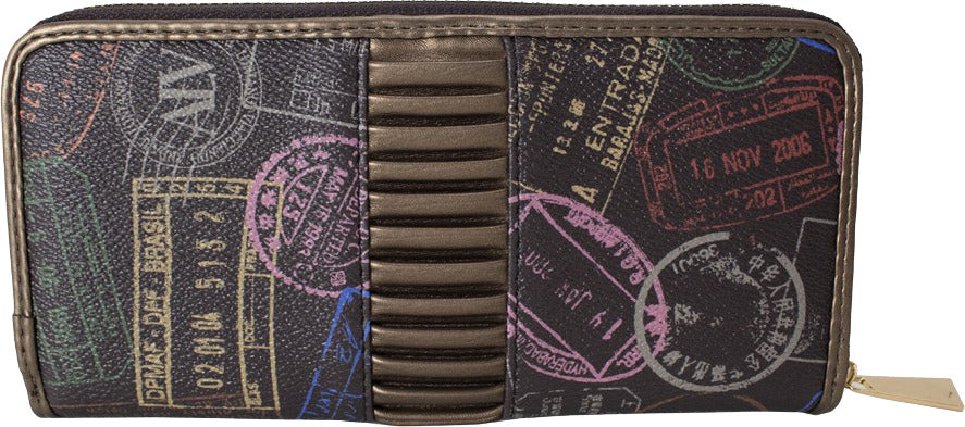 Portafoglio Donna Moka Alv by Alviero Martini Collezione Parigi 19,5x10 Cm Moda/Donna/Accessori/Portafogli e porta documenti/Portafogli Liquidator Italia - Nicosia, Commerciovirtuoso.it
