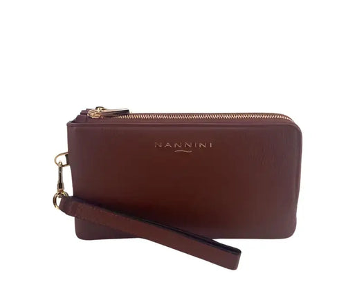 Portafoglio Donna Nannini qb1000-cuoio Cuoio Taglia Unica