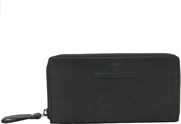 Portafoglio Donna Nazareno Gabrielli Portafoglio Donna Pelle Sintetica Grande Portafogli per Donna Con Portamonete Portafoglio Grande Donna Con Cerniera Tanti Scomparti - Black Moda/Valigie borse e accessori da viaggio/Portafogli e porta documenti/Donna/Portafogli Liquidator Italia - Nicosia, Commerciovirtuoso.it
