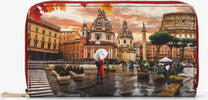 Portafoglio Donna Ynot? yes361f5 - Rome Raining / Taglia Unica - portamonete