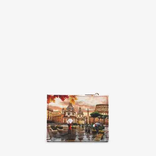 Portafoglio Donna Ynot? yes654f5-raining Rome Raining Taglia Unica