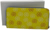 Portafoglio Guru Da Donna Con Chiusura E Stampa Margherita Giallo Portafoglio in Ecopelle Fashion