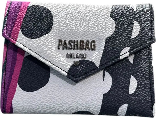 Portafoglio Pash Bag - Bianco/Nero / Taglia Unica - portafoglio