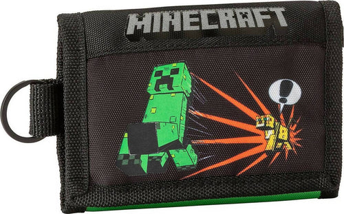 Portafoglio Ragazzi Minecraft 3 Ante 14x10cm Con Anello Moda/Bambini e ragazzi/Accessori/Portafogli Cartoleria Deja Vu - Crotone, Commerciovirtuoso.it
