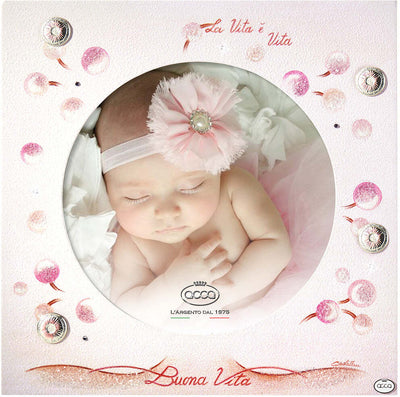 Portafoto Bimba Acca B104rp Idea Regalo Nascita