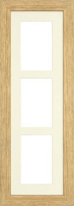 Portafoto legno BASIC 3 foto rovere 17x56 cm Casa e cucina/Decorazioni per interni/Album fotografici cornici e accessori/Cornici foto/Cornici da parete e da tavolo Scontolo.net - Potenza, Commerciovirtuoso.it