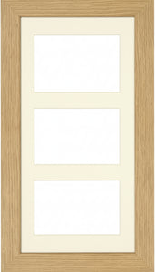 Portafoto legno BASIC 3 foto rovere 20x40 cm Casa e cucina/Decorazioni per interni/Album fotografici cornici e accessori/Cornici foto/Cornici da parete e da tavolo Scontolo.net - Potenza, Commerciovirtuoso.it
