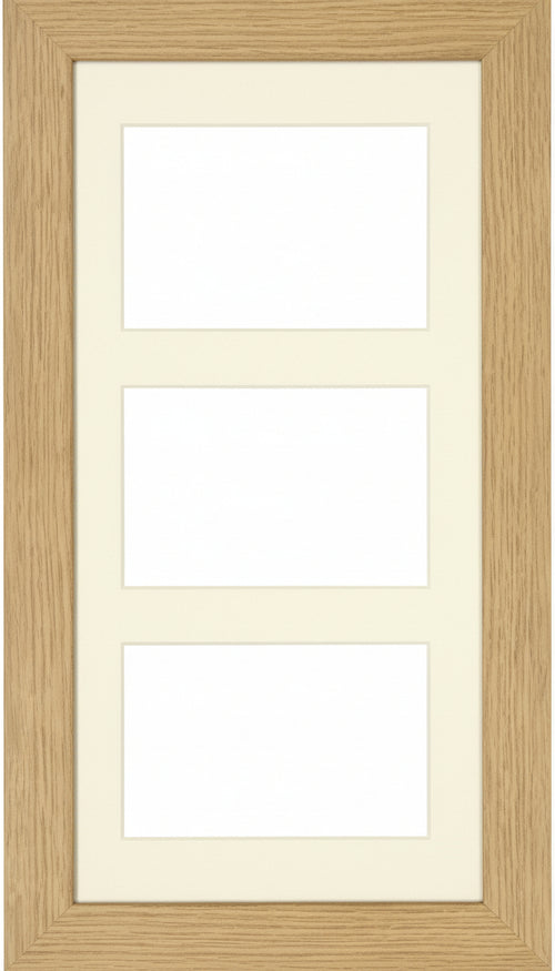 Portafoto legno BASIC 3 foto rovere 20x40 cm Casa e cucina/Decorazioni per interni/Album fotografici cornici e accessori/Cornici foto/Cornici da parete e da tavolo Scontolo.net - Potenza, Commerciovirtuoso.it