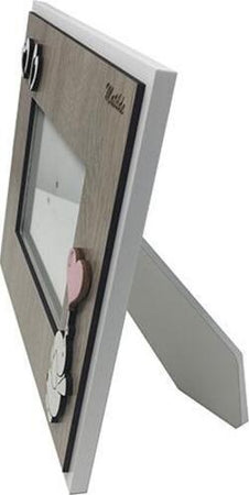 Portafoto personalizzabile in legno mdf laccato con strass ed applicazioni h 19 x 24 cm Casa e cucina/Decorazioni per interni/Album fotografici cornici e accessori/Cornici foto/Cornici da parete e da tavolo MagiediNatale.it - Altamura, Commerciovirtuoso.it