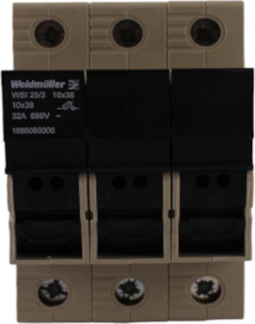 Portafusibile-serie-WSI-25/3-10X38-32A-Weidmuller