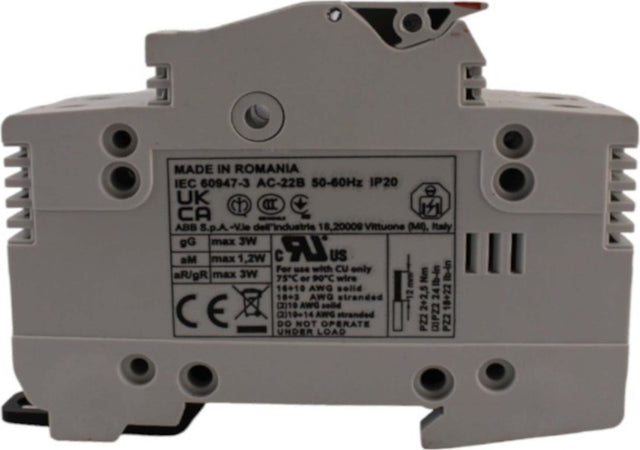 Portafusibile-sezionatore-1P+N-32A-10X38-ABB