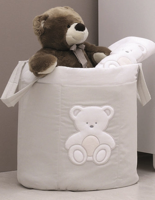 Sacco Portagiochi Tessuto Italbaby Peluche Tortora