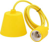 Portalampada A Sospensione Pendente Lampadario Soffitto E27 Giallo Dt-j01 1 Mt Portalampade > Lampadari Trade Shop italia - Napoli, Commerciovirtuoso.it
