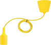 Portalampada A Sospensione Pendente Lampadario Soffitto E27 Giallo Dt-j01 1 Mt Portalampade > Lampadari Trade Shop italia - Napoli, Commerciovirtuoso.it