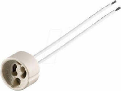 Portalampada Con Attacco Gu10 Per Faretto Lampadina 220v Da Incasso In Ceramica Illuminazione/Lampadine/Lampadine a LED Trade Shop italia - Napoli, Commerciovirtuoso.it