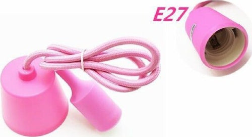 Portalampada-E27-A-Sospensione-Cavo-Pendente-Porta-Lampada-Soffitto-Rosa-E27-sa