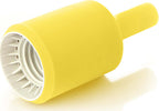 Portalampada-In-Gomma-Colore-Giallo