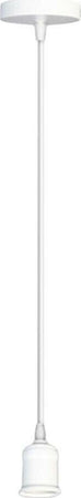 Portalampada-Lampadario-A-Sospensione-Porta-Lampadina-E27-Cavo-2-Mt-Bianco-Universo