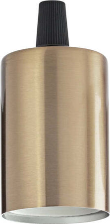 Portalampada-Metallo-Ottone-1-Luce-E27-Liscio