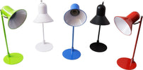 PORTALAMPADA ORIENTABILE SCRIVANIA TAVOLO PORTA LAMPADA COLORATA E27 877 Illuminazione/Illuminazione per interni/Lampade/Lampade da tavolo e abat-jour Trade Shop italia - Napoli, Commerciovirtuoso.it
