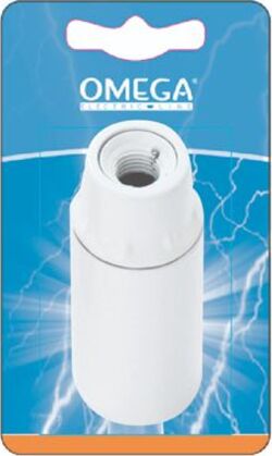 Portalampade E14 In Bakelite Liscio Bianco Fai da te/Materiale elettrico/Spine elettriche e prese di corrente alterna/Spine elettriche di corrente alterna Non solo alimenti - Albano Laziale, Commerciovirtuoso.it