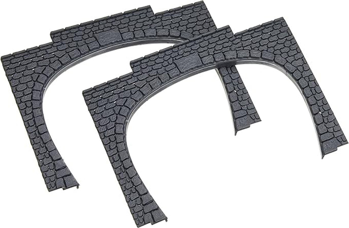 Portale-ad-arco-per-villaggio-di-Natale,-set-da-2-pezzi,-in-scala-1:87