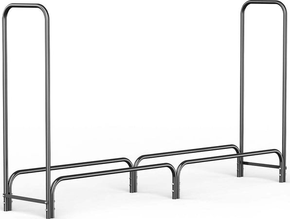 Portalegna-Supporto-Metallo-Porta-Legna-Interno-Legnaia-Camino-Stufa-200x36x115