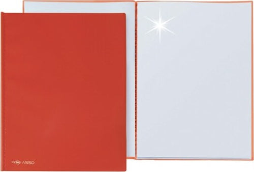 Portalistini Asso - 22x30cm - 50 buste - rosso - Sei Rota Cancelleria e prodotti per ufficio/Archivio ufficio e accessori per scrivania/Raccoglitori e accessori per raccoglitori/Raccoglitori/Portalistini Eurocartuccia - Pavullo, Commerciovirtuoso.it