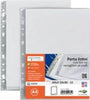 Portalistini Jolly - 12 buste - PP liscio - 22 x 30 cm - trasparente - Sei rota Cancelleria e prodotti per ufficio/Archivio ufficio e accessori per scrivania/Raccoglitori e accessori per raccoglitori/Raccoglitori/Portalistini Eurocartuccia - Pavullo, Commerciovirtuoso.it