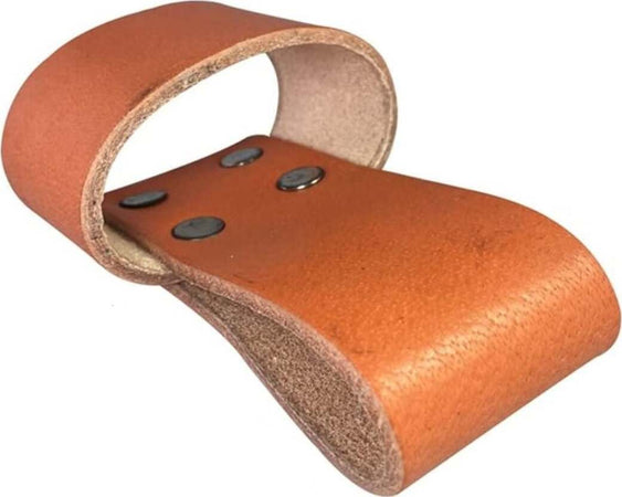 Portamartello realizzato in cuoio resistente per contenere un martello Fai da te/Utensili elettrici e a mano/Utensili a mano/Martelli e magli/Martelli da carpentiere La Zappa - Altamura, Commerciovirtuoso.it