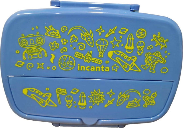 Portamerenda Con Posate per Bambini Scuola E Tempo Libero Cancelleria e prodotti per ufficio/Scuola e materiale didattico/Materiale scolastico/Portapranzo e borracce/Portapranzo Cartoleria Deja Vu - Crotone, Commerciovirtuoso.it