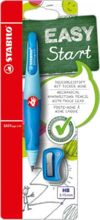 Portamine Easyergo - 3 15mm - per destrosi + affilamine - azzurro - Stabilo Cancelleria e prodotti per ufficio/Penne matite scrittura e correzione/Matite/Portamine Eurocartuccia - Pavullo, Commerciovirtuoso.it