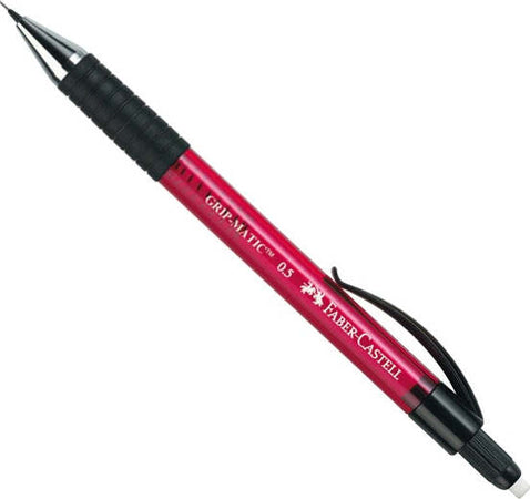 Portamine Grip Matic - 0 5mm - fusto rosso - Faber Castell [multipack] 10 pezzi Cancelleria e prodotti per ufficio/Penne matite scrittura e correzione/Matite/Portamine Eurocartuccia - Pavullo, Commerciovirtuoso.it