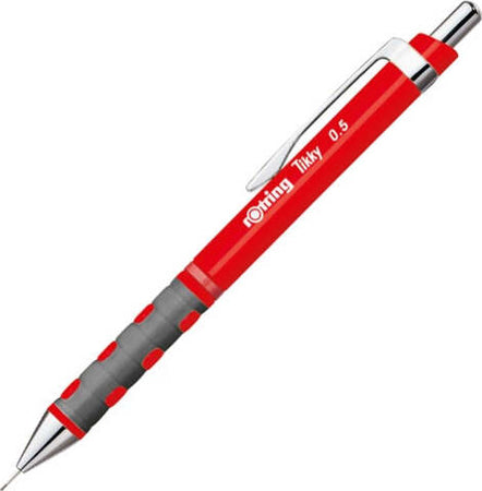 Portamine Tikky - mina 0 5mm - fusto rosso - Rotring Cancelleria e prodotti per ufficio/Penne matite scrittura e correzione/Matite/Portamine Eurocartuccia - Pavullo, Commerciovirtuoso.it