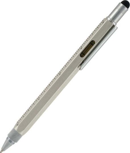 Portamine Tool Pen - punta 0 9mm - argento - Monteverde Cancelleria e prodotti per ufficio/Penne matite scrittura e correzione/Penne e ricariche/Penne a sfera Eurocartuccia - Pavullo, Commerciovirtuoso.it