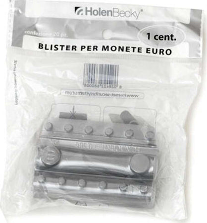 Portamonete - PVC - 1 cent - trasparente - HolenBecky - blister 20 pezzi Cancelleria e prodotti per ufficio/Archivio ufficio e accessori per scrivania/Casseforti portamonete e contabanconote/Piccole casseforti per contanti e assegni Eurocartuccia - Pavullo, Commerciovirtuoso.it