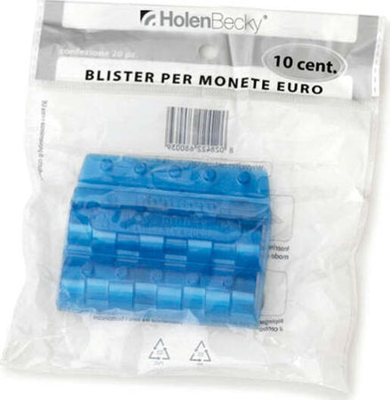 Portamonete - PVC - 10 cent - blu - HolenBecky - blister 20 pezzi Cancelleria e prodotti per ufficio/Archivio ufficio e accessori per scrivania/Casseforti portamonete e contabanconote/Piccole casseforti per contanti e assegni Eurocartuccia - Pavullo, Commerciovirtuoso.it