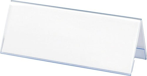 Portanome da tavolo - 12 x 5 cm - Lebez [multipack] 10 pezzi Cancelleria e prodotti per ufficio/Archivio ufficio e accessori per scrivania/Lavagne e bacheche/Bacheche messaggi e insegne Eurocartuccia - Pavullo, Commerciovirtuoso.it