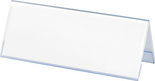 Portanome da tavolo - 25 x 6 cm - Lebez [multipack] 10 pezzi Cancelleria e prodotti per ufficio/Archivio ufficio e accessori per scrivania/Lavagne e bacheche/Bacheche messaggi e insegne Eurocartuccia - Pavullo, Commerciovirtuoso.it