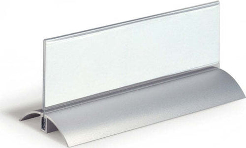 Portanome da tavolo Deluxe - 6 1 x 21 cm - Durable [multipack] 2 pezzi Cancelleria e prodotti per ufficio/Archivio ufficio e accessori per scrivania/Lavagne e bacheche/Bacheche messaggi e insegne Eurocartuccia - Pavullo, Commerciovirtuoso.it