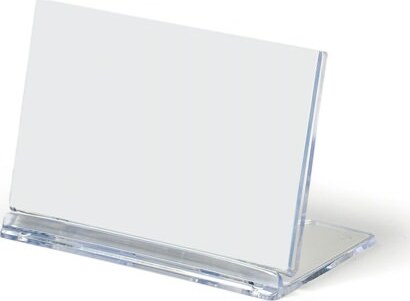 Portanome pieghevole da tavolo - 8 x 5 cm - Lebez [multipack] 36 pezzi Cancelleria e prodotti per ufficio/Archivio ufficio e accessori per scrivania/Lavagne e bacheche/Bacheche messaggi e insegne Eurocartuccia - Pavullo, Commerciovirtuoso.it