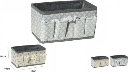Portaoggetti In Tessuto Organizer Contenitore Scatola 5 Tasche 18x10x10cm 53032a Casa, arredamento e bricolage > Soluzioni salvaspazio > Scatole per Biancheria Trade Shop italia - Napoli, Commerciovirtuoso.it
