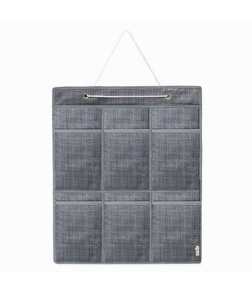 Portaoggetti Organizer A Sospensione 6 Tasche Tessuto Bagno Camera 59x36cm 69714