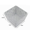 Portaoggetti Organizer Bagno Camera Cucina In Tessuto Multiuso 16x16x8.5cm 79000
