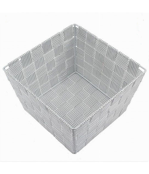 Portaoggetti Organizer Bagno Camera Cucina In Tessuto Multiuso 16x16x8.5cm 79000