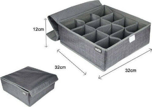 Portaoggetti Tessuto Organizer Contenitore Biancheria 12 Posti 32x32x12 Cm 69718 Casa, arredamento e bricolage > Soluzioni salvaspazio > Organizer per Armadi Trade Shop italia - Napoli, Commerciovirtuoso.it