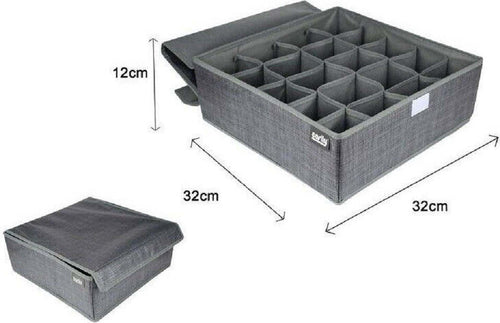 Portaoggetti Tessuto Organizer Contenitore Biancheria 20 Posti 32x32x12 Cm 69720 Casa, arredamento e bricolage > Soluzioni salvaspazio > Organizer per Armadi Trade Shop italia - Napoli, Commerciovirtuoso.it