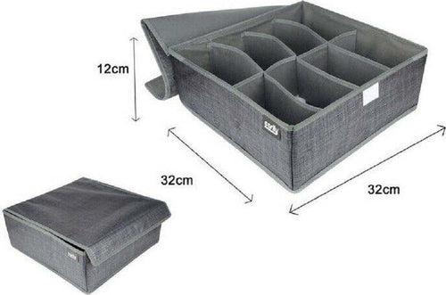 Portaoggetti Tessuto Organizer Contenitore Biancheria 8 Posti 32x32x12 Cm 69717 Casa, arredamento e bricolage > Soluzioni salvaspazio > Organizer per Armadi Trade Shop italia - Napoli, Commerciovirtuoso.it